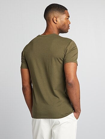 T-shirt lisa - Slim fit -