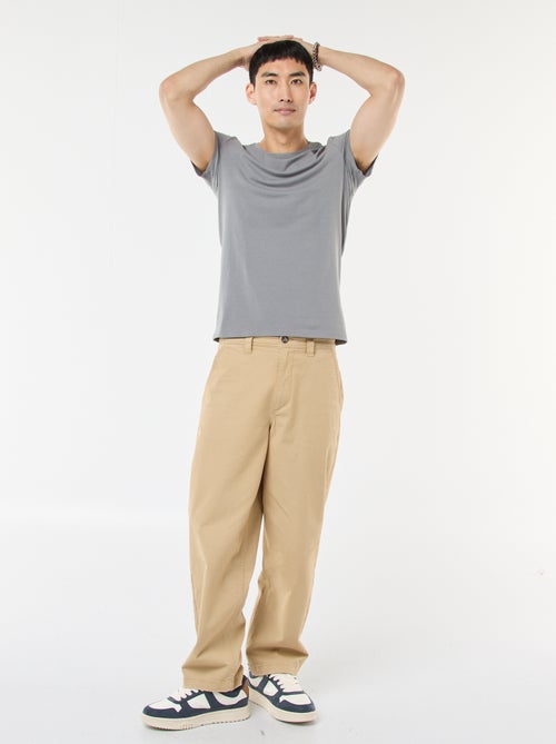 T-shirt lisa  - Slim fit  - - Kiabi
