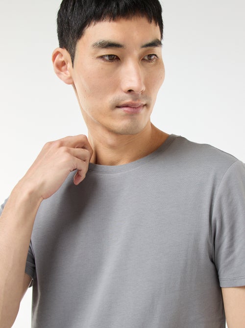 T-shirt lisa  - Slim fit  - - Kiabi