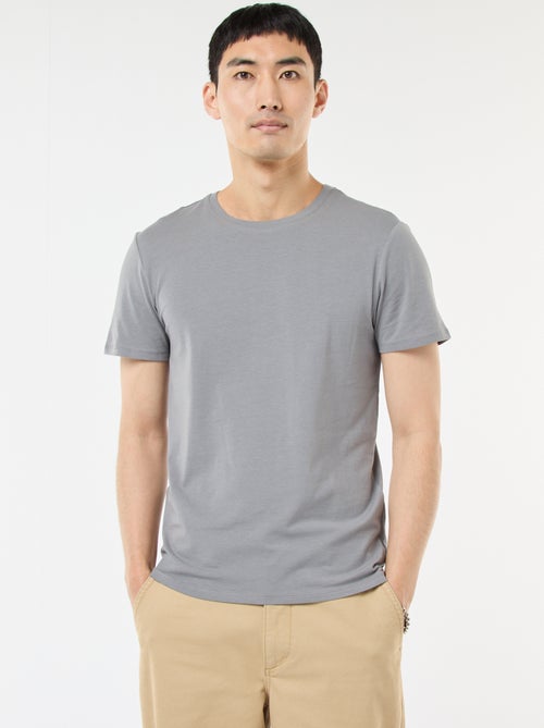 T-shirt lisa  - Slim fit  - - Kiabi