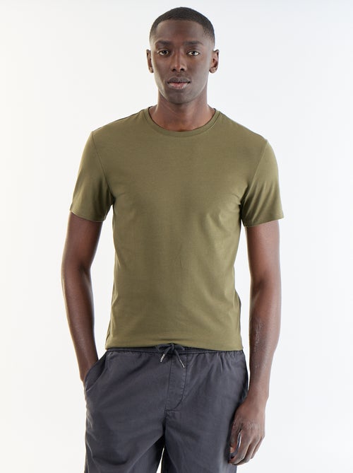 T-shirt lisa  - Slim fit  - - Kiabi