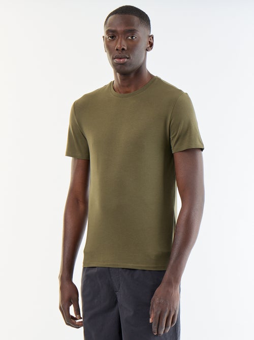 T-shirt lisa  - Slim fit  - - Kiabi