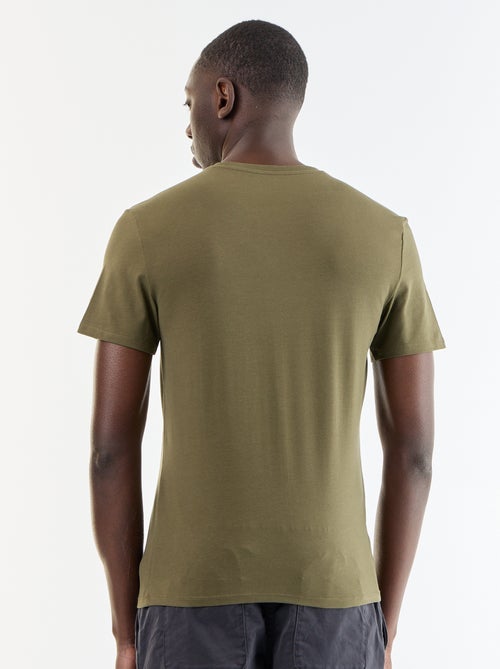 T-shirt lisa  - Slim fit  - - Kiabi