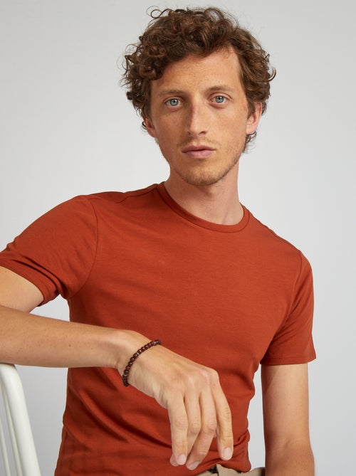 T-shirt lisa  - Slim fit  - - Kiabi