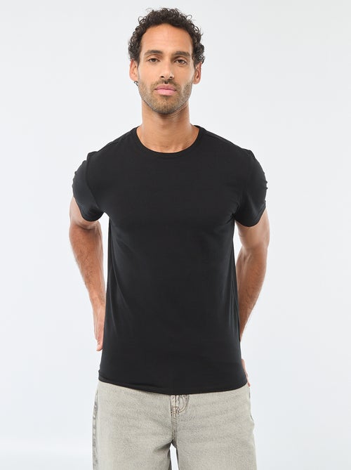 T-shirt lisa  - Slim fit  - - Kiabi