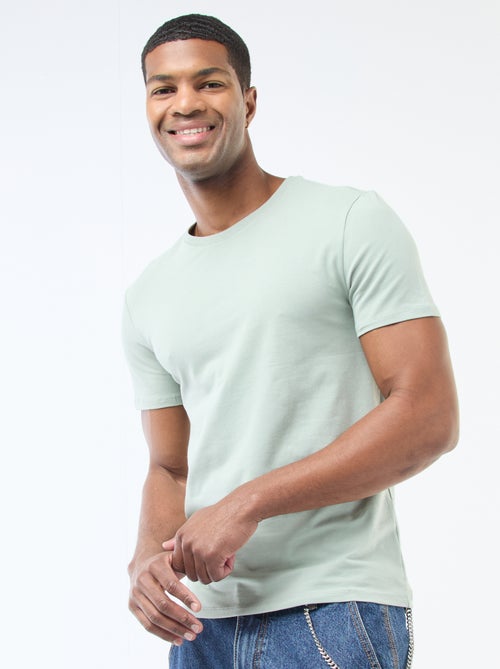 T-shirt lisa  - Slim fit  - - Kiabi