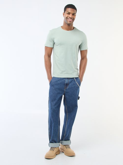 T-shirt lisa  - Slim fit  - - Kiabi
