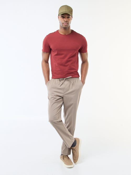 T-shirt lisa  - Slim fit  - - Kiabi