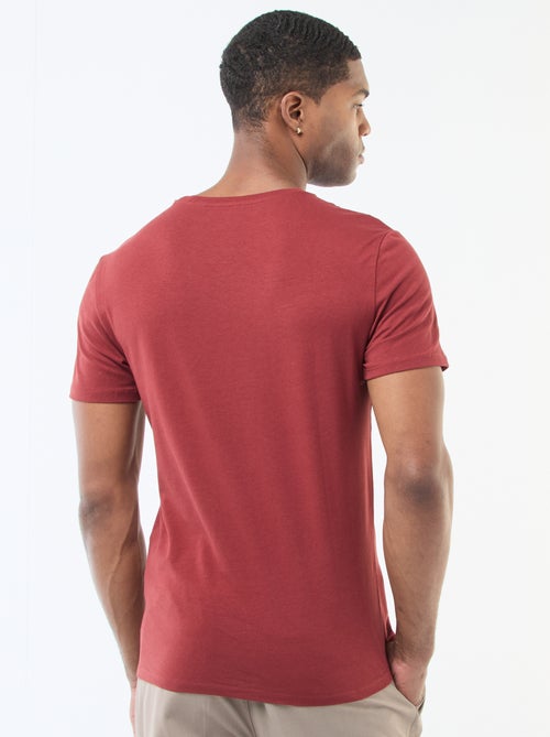 T-shirt lisa  - Slim fit  - - Kiabi