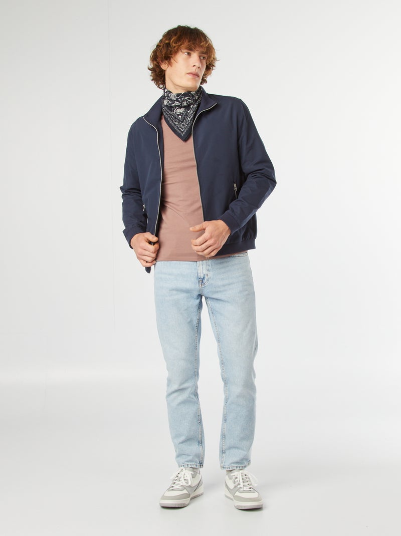 T-shirt lisa  - Slim fit  - VIOLETA - Kiabi