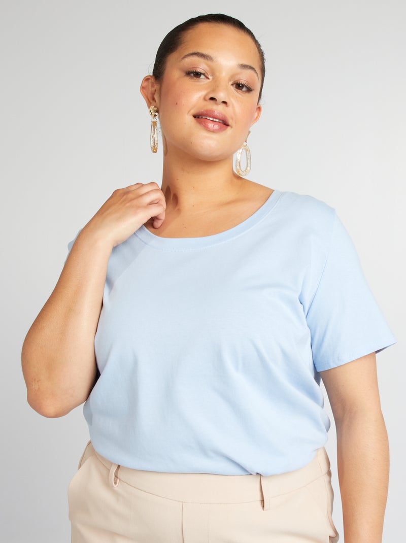 T-shirt lisa AZUL - Kiabi