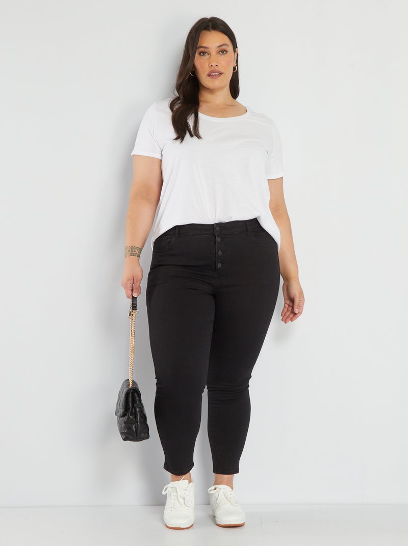 T-shirt lisa Branco - Kiabi