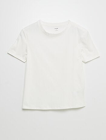 T-shirt lisa de algodão - So Easy