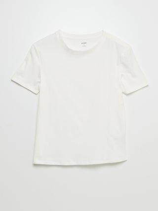 T-shirt lisa de algodão - So Easy