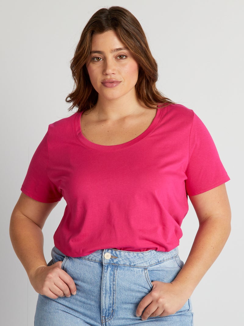 T-shirt lisa ROSA - Kiabi