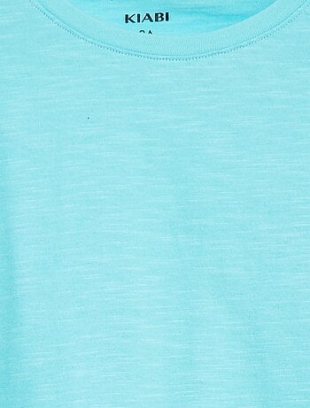 T-shirt lisa sem mangas