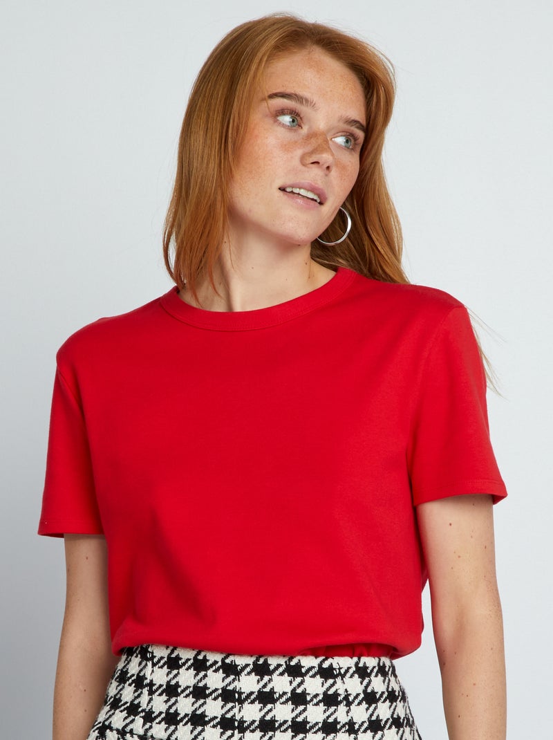 T-shirt lisa VERMELHO - Kiabi