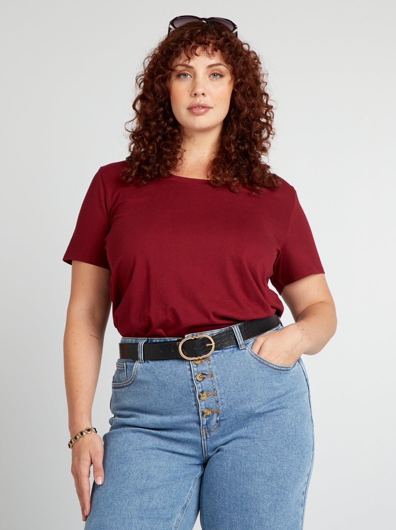 T-shirt lisa VERMELHO - Kiabi