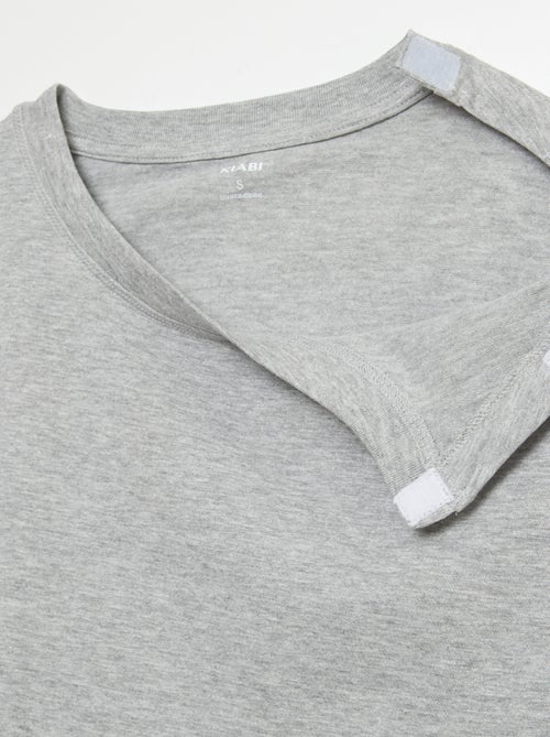 T-shirt liso - coleção fácil de vestir - Kiabi