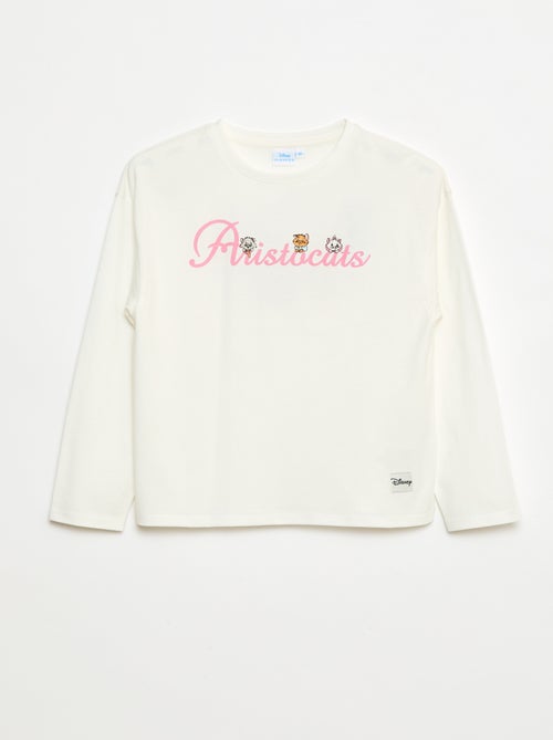 T-shirt liso 'Aristogatos' 'Disney' - Kiabi