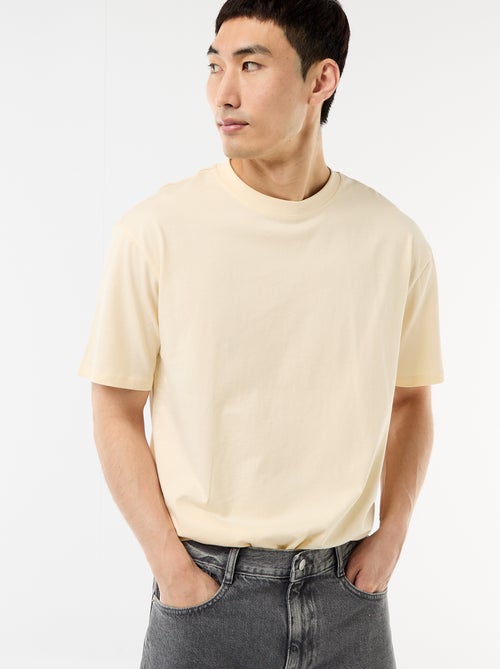 T-shirt liso confort fit / oversize - Kiabi