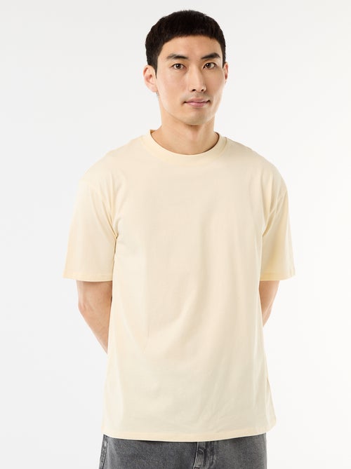 T-shirt liso confort fit / oversize - Kiabi
