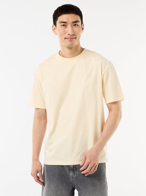 T-shirt liso confort fit / oversize - Kiabi