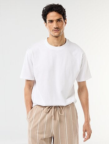 T-shirt liso confort fit / oversize