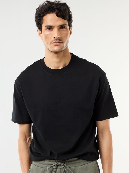 T-shirt liso confort fit / oversize - Kiabi
