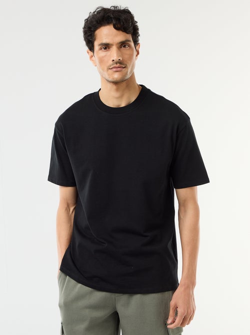 T-shirt liso confort fit / oversize - Kiabi