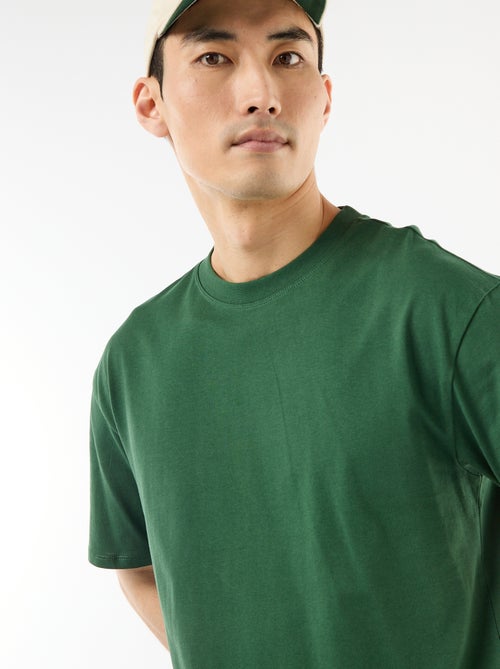 T-shirt liso confort fit / oversize - Kiabi
