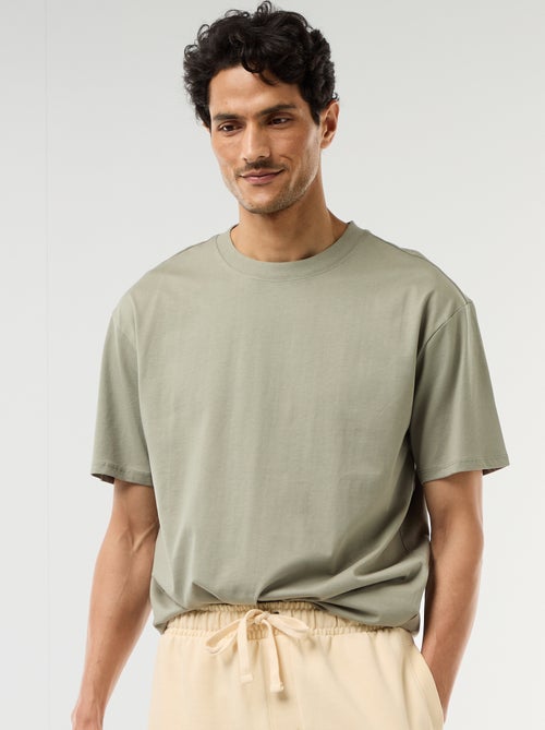 T-shirt liso confort fit / oversize - Kiabi