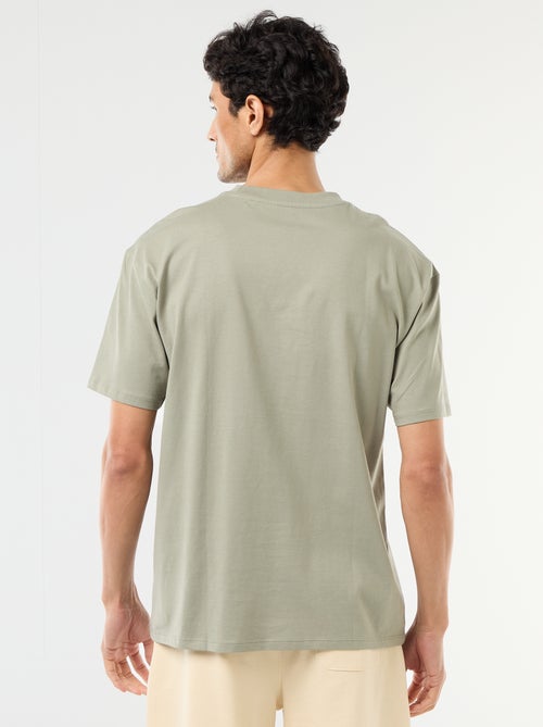 T-shirt liso confort fit / oversize - Kiabi