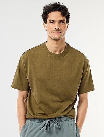 T-shirt liso confort fit / oversize