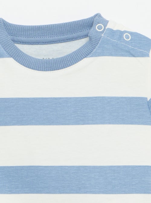 T-shirt liso em jersey de algodão - Kiabi T-shirt liso em jersey de algodão - Kiabi