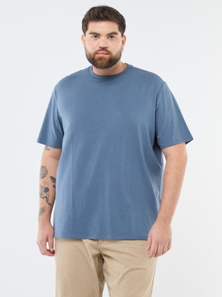 T-shirt liso regular fit