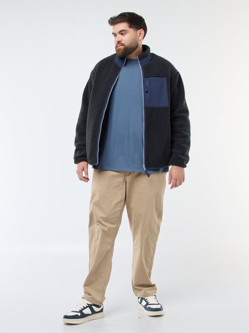 T-shirt liso regular fit - Kiabi