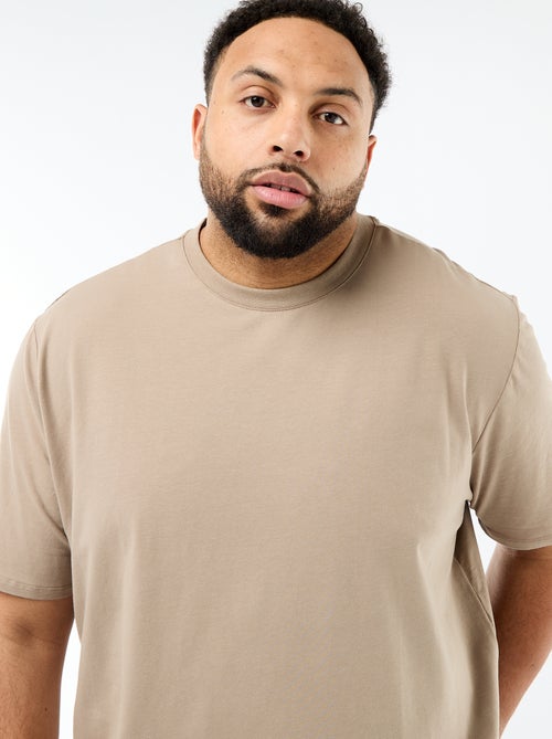 T-shirt liso regular fit - Kiabi