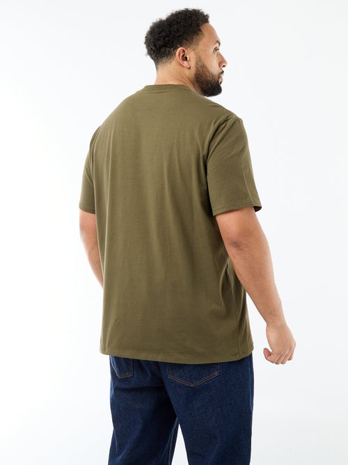 T-shirt liso regular fit - Kiabi