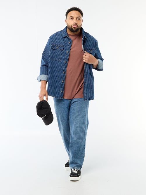 T-shirt liso regular fit - Kiabi