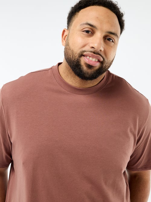 T-shirt liso regular fit - Kiabi