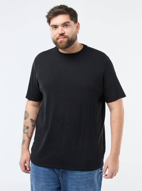 T-shirt liso regular fit - Kiabi