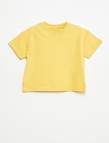 T-shirt liso sem mangas