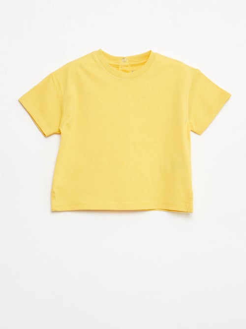 T-shirt liso sem mangas - Kiabi