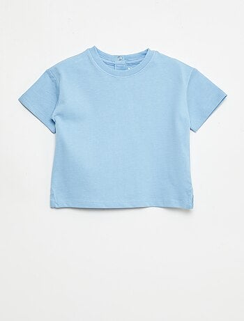 T-shirt liso sem mangas