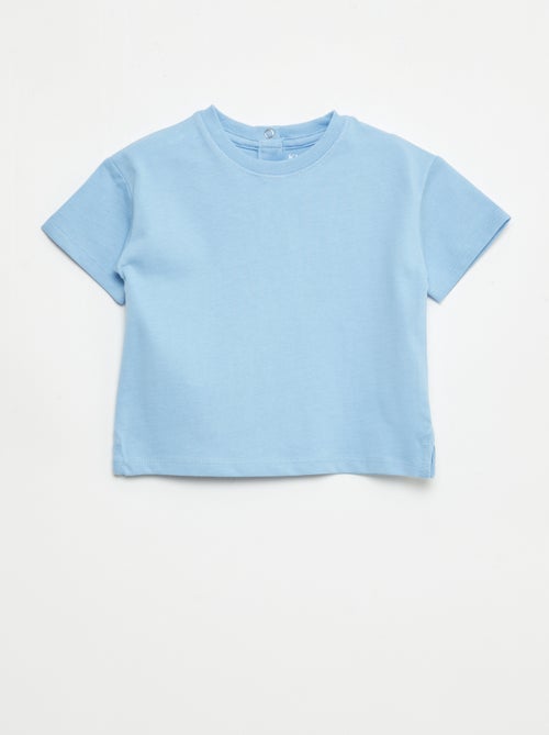 T-shirt liso sem mangas - Kiabi
