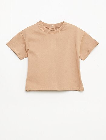 T-shirt liso sem mangas