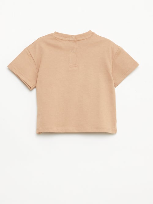 T-shirt liso sem mangas - Kiabi