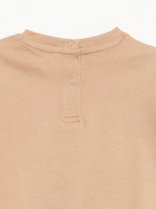 T-shirt liso sem mangas - Kiabi