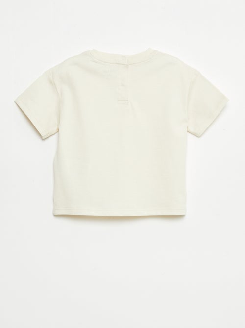 T-shirt liso sem mangas - Kiabi